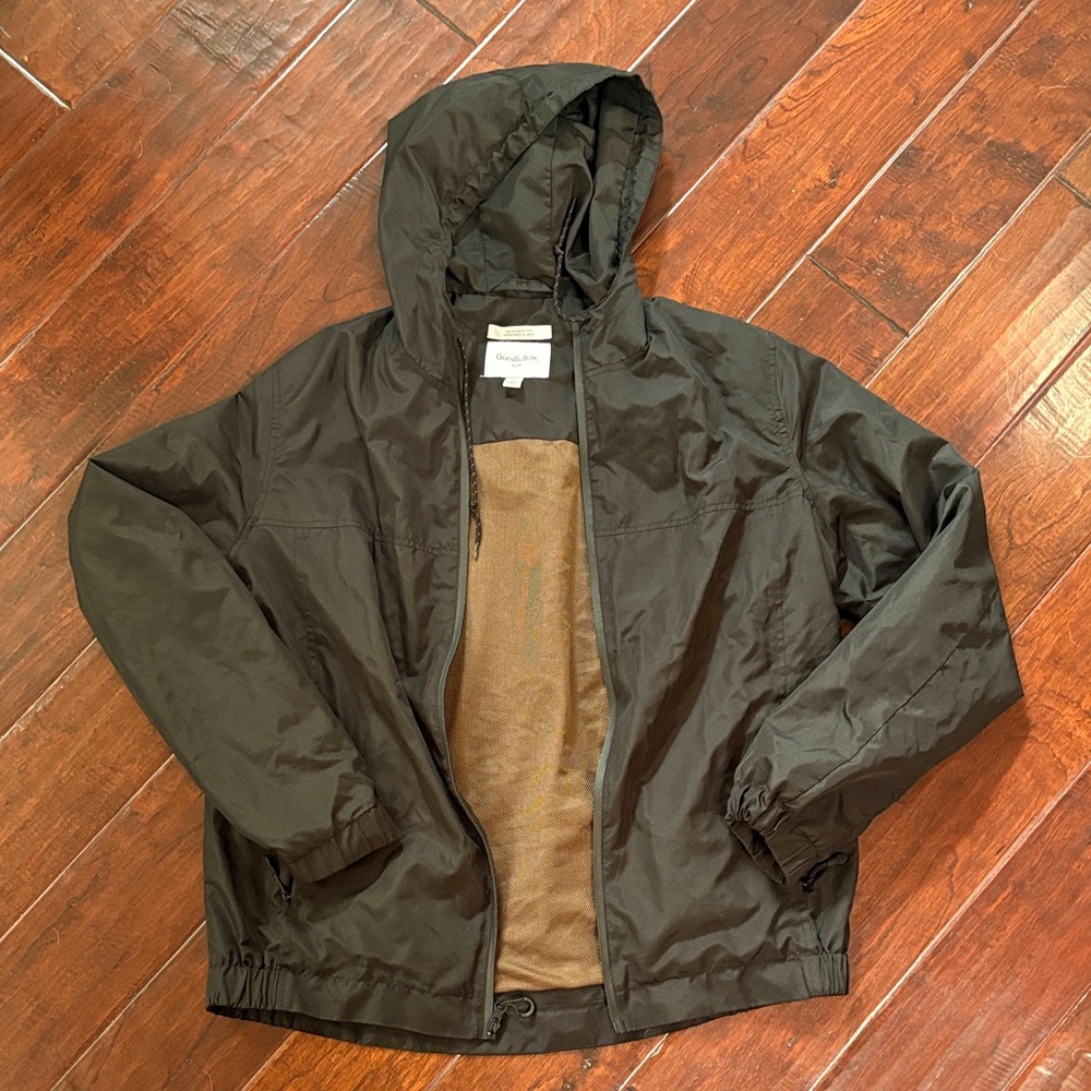 Goodfellow & Co Men's Black Windbreaker Jacket